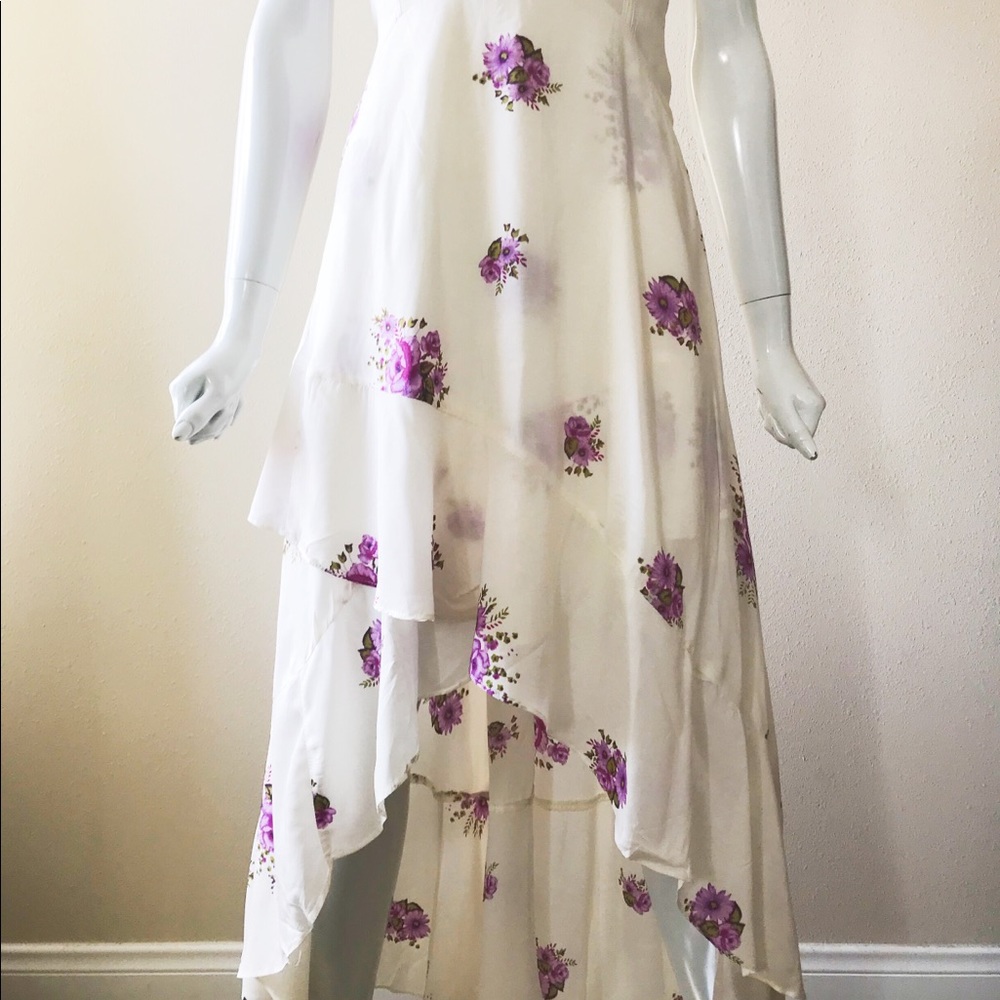 Free people floral high low dress - Picture 6 of 8